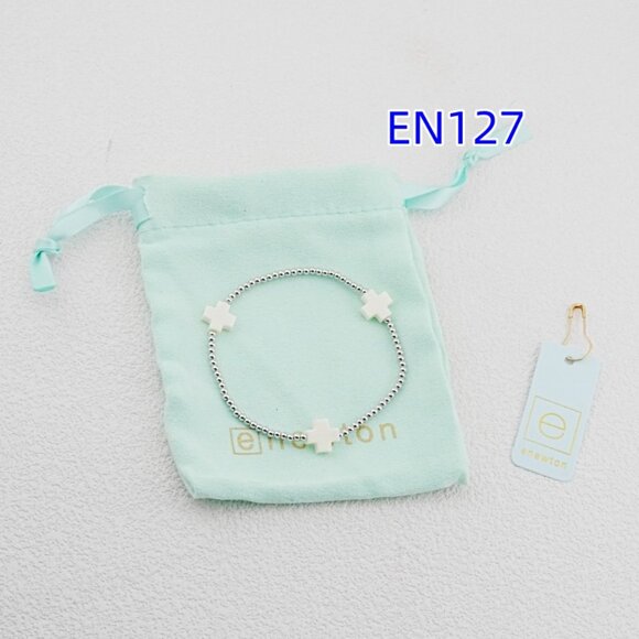 Enewton Gold Bead Cross Bracelet - Picture 3 of 4